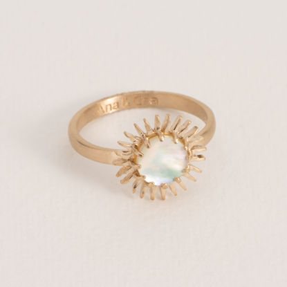 Image de BAGUE BLANCHETTE NACRE