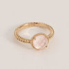 Image de BAGUE LISETTE QUARTZ ROSE