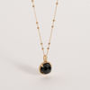 Image de PENDENTIF LISETTE AGATE NOIRE