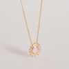 Image de COLLIER ODILE QUARTZ ROSE