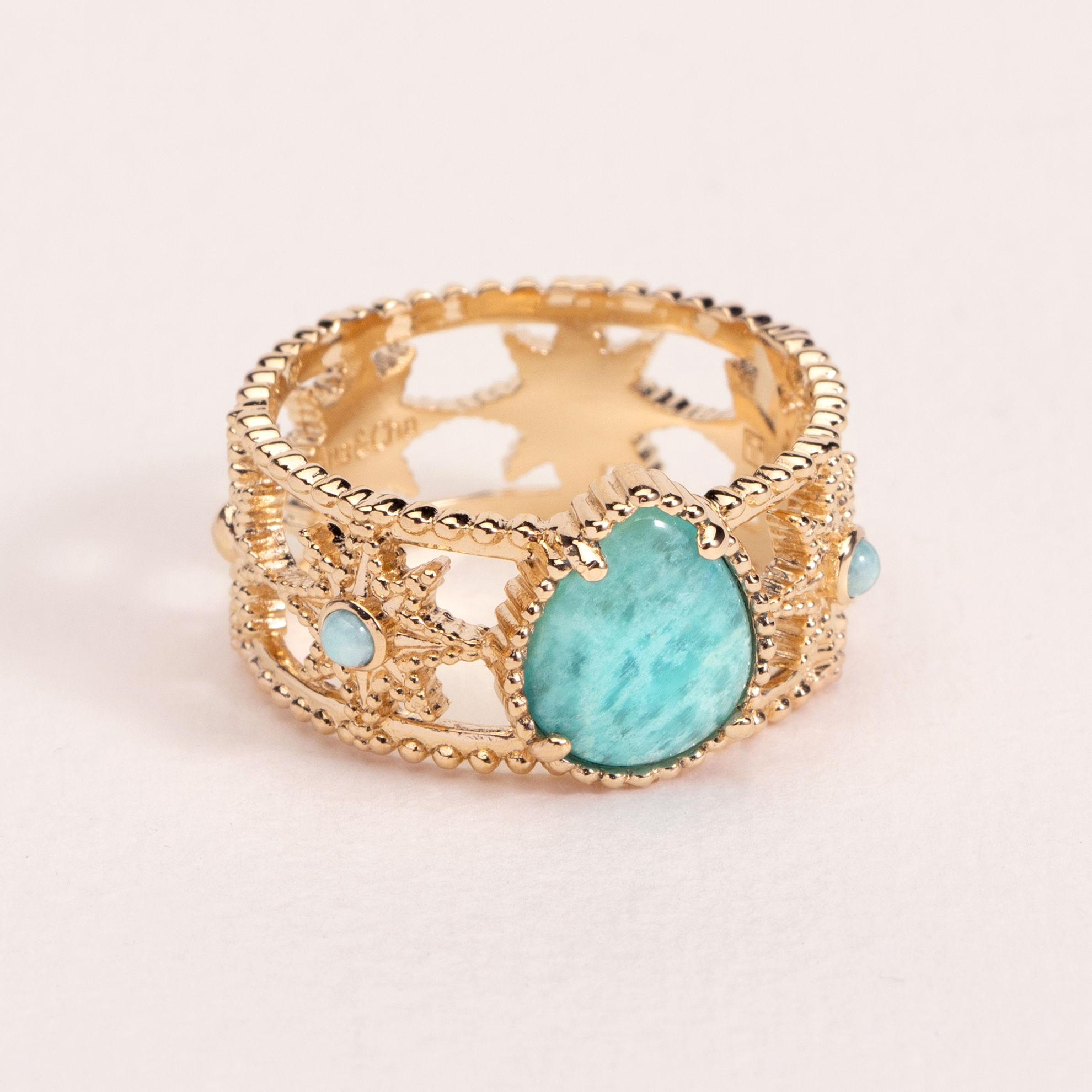 Image de BAGUE STELLA AMAZONITE