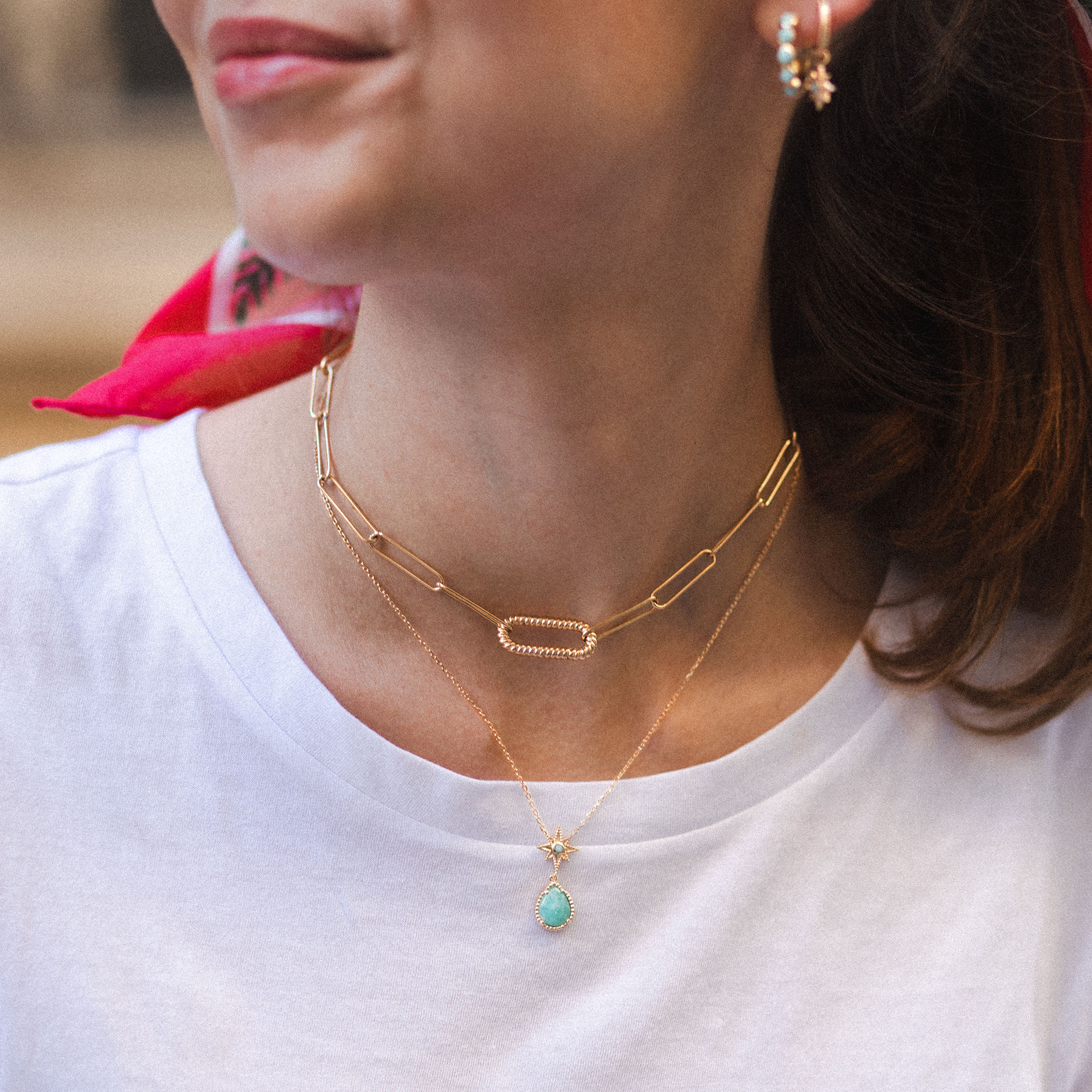 Image de COLLIER STELLA AMAZONITE