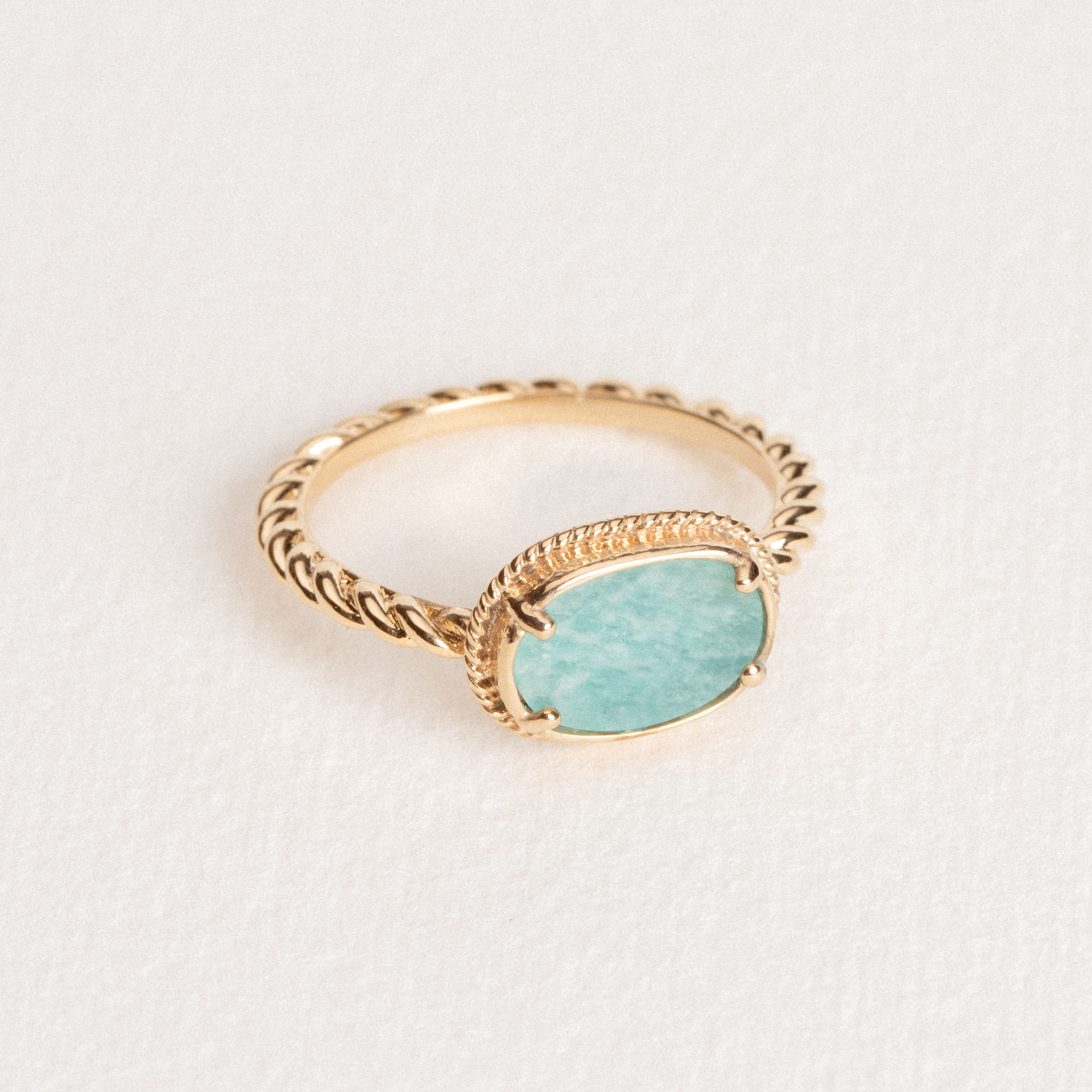 Image de BAGUE AVA AMAZONITE