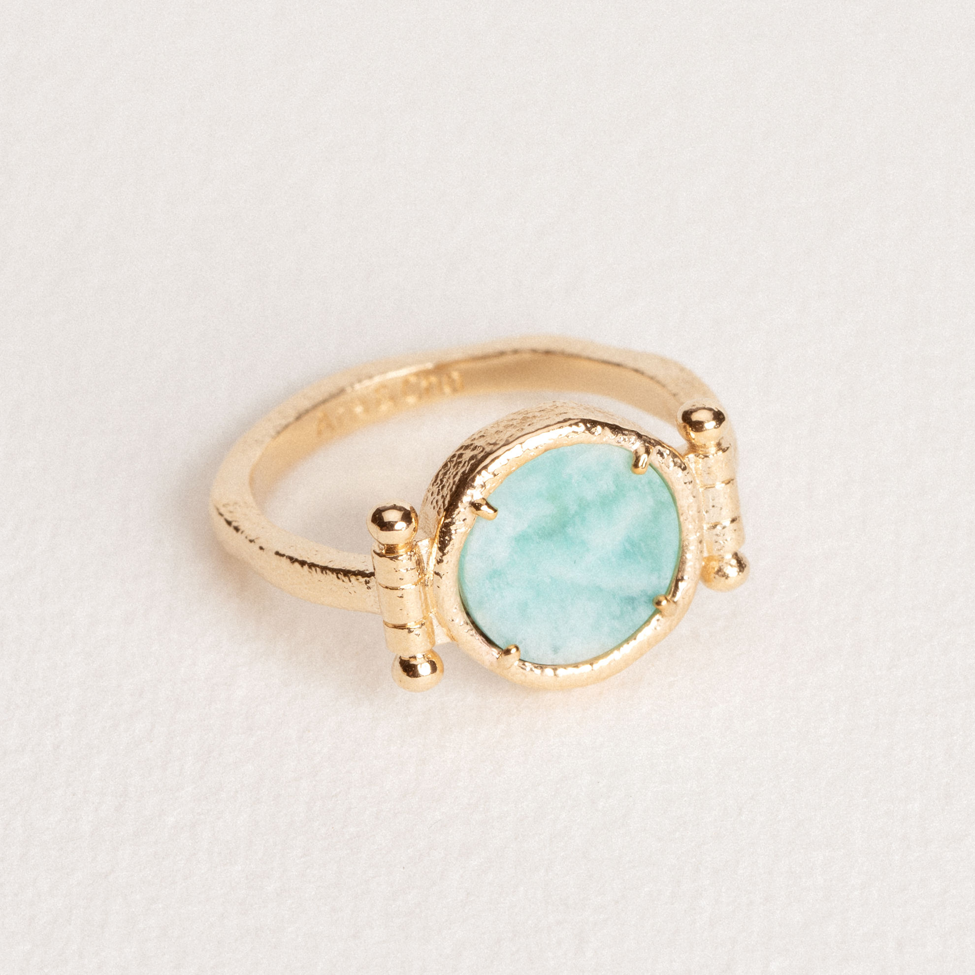 Image de BAGUE SALOMÉ AMAZONITE