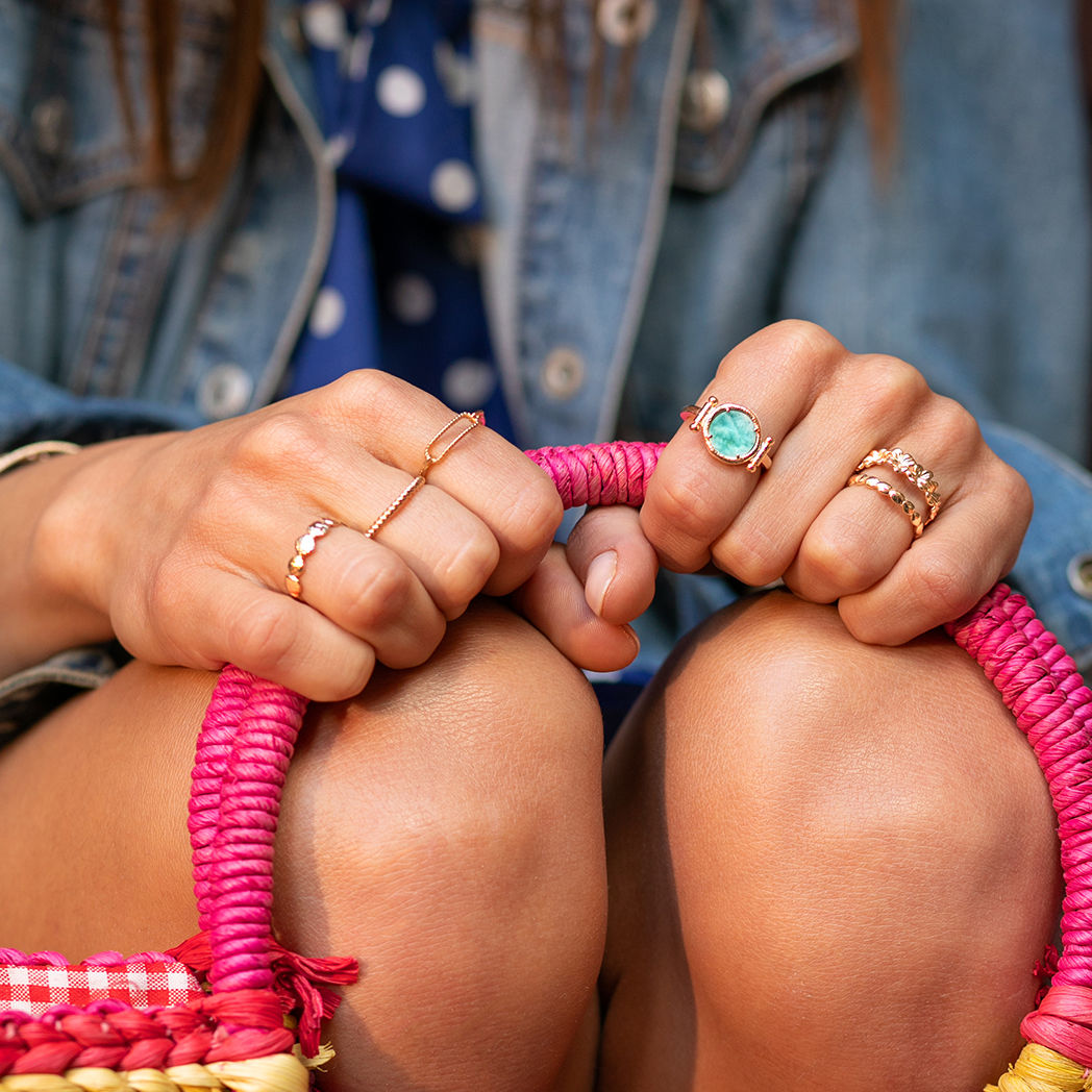 Image de BAGUE SALOMÉ AMAZONITE