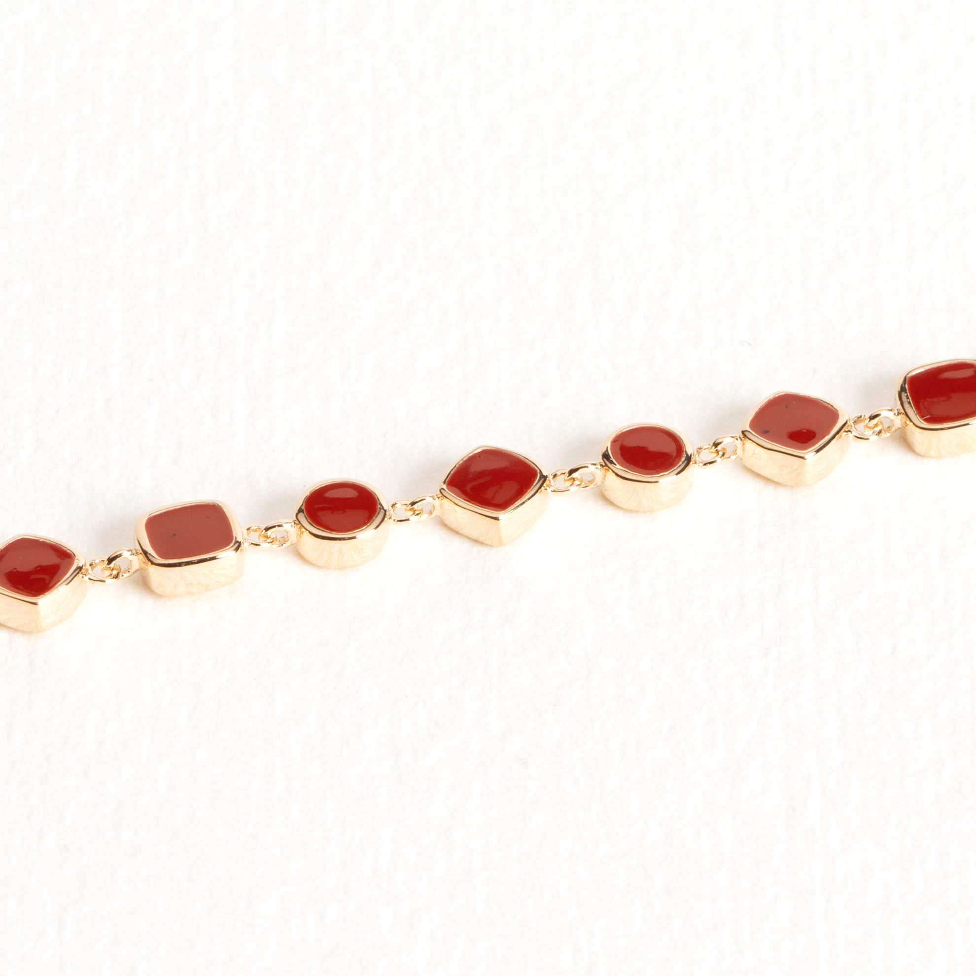 Image de BRACELET GIOIA LAQUE ROUGE