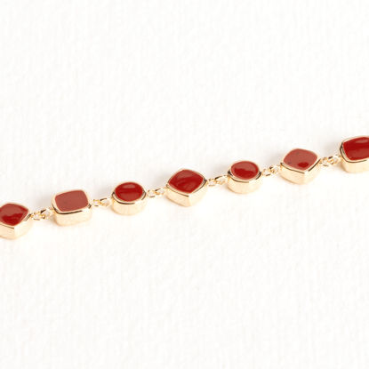 Image de BRACELET GIOIA LAQUE ROUGE