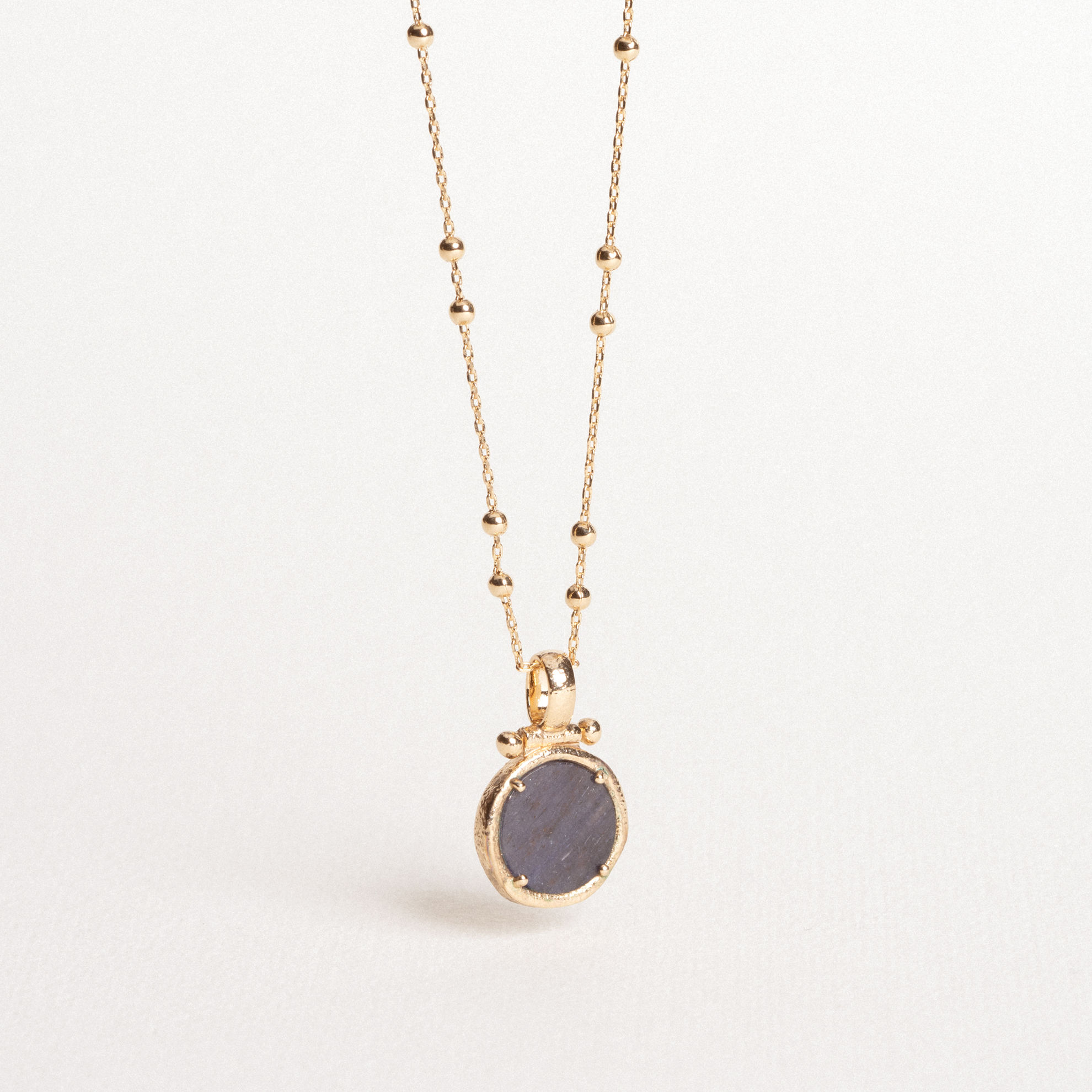 Image de PENDENTIF SALOMÉ AVENTURINE BLEUE