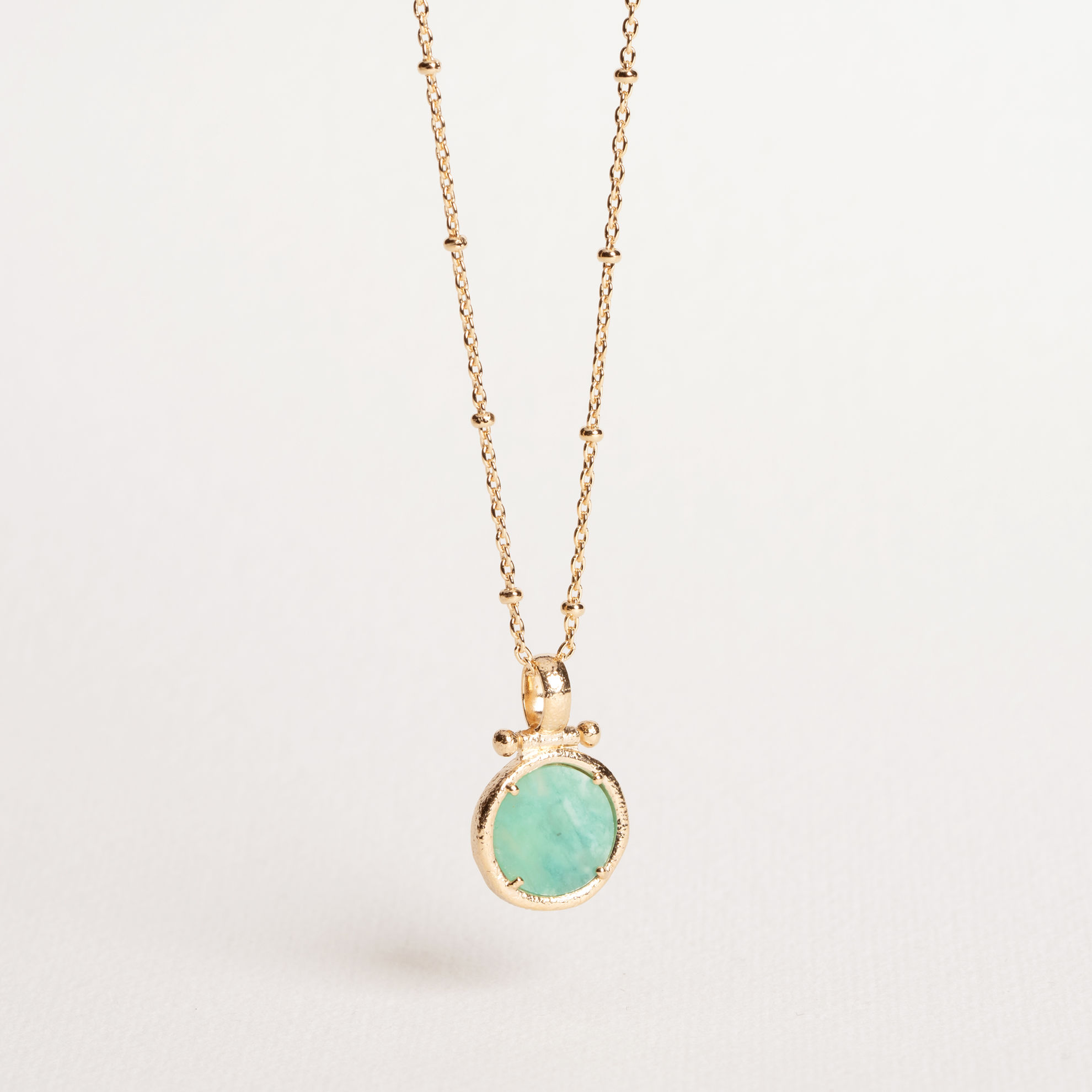 Image de PENDENTIF SALOMÉ AMAZONITE