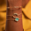 Image de BRACELET CHAINE POPPI AMAZONITE