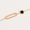 Image de BRACELET ELISE AGATE NOIRE