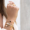 Image de BRACELET ELISE AGATE NOIRE