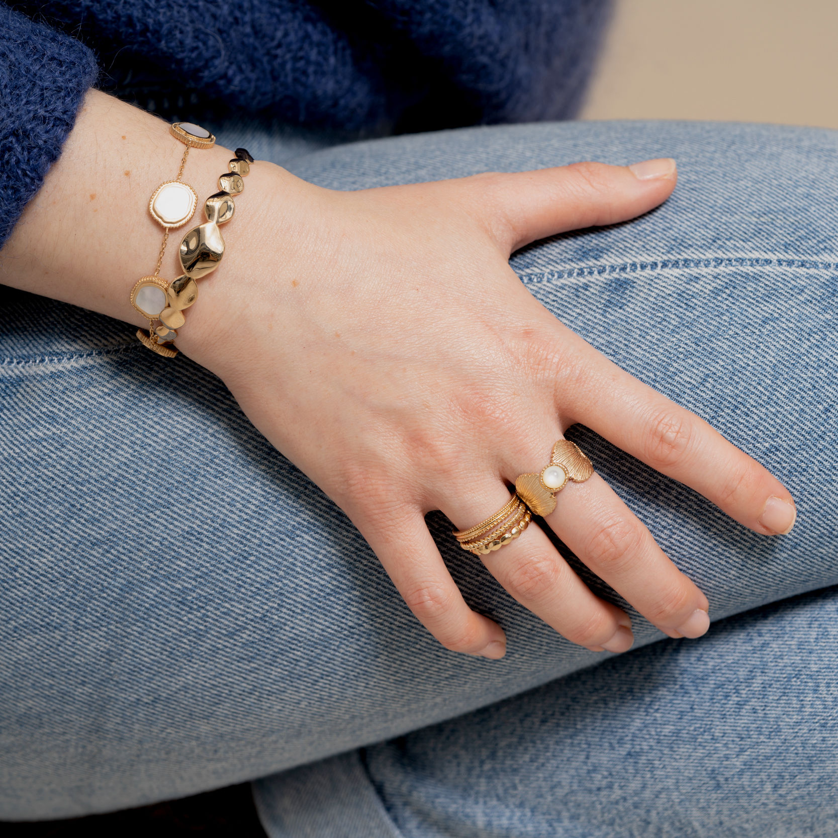 Image de BAGUE LOUISON PIERRE DE LUNE