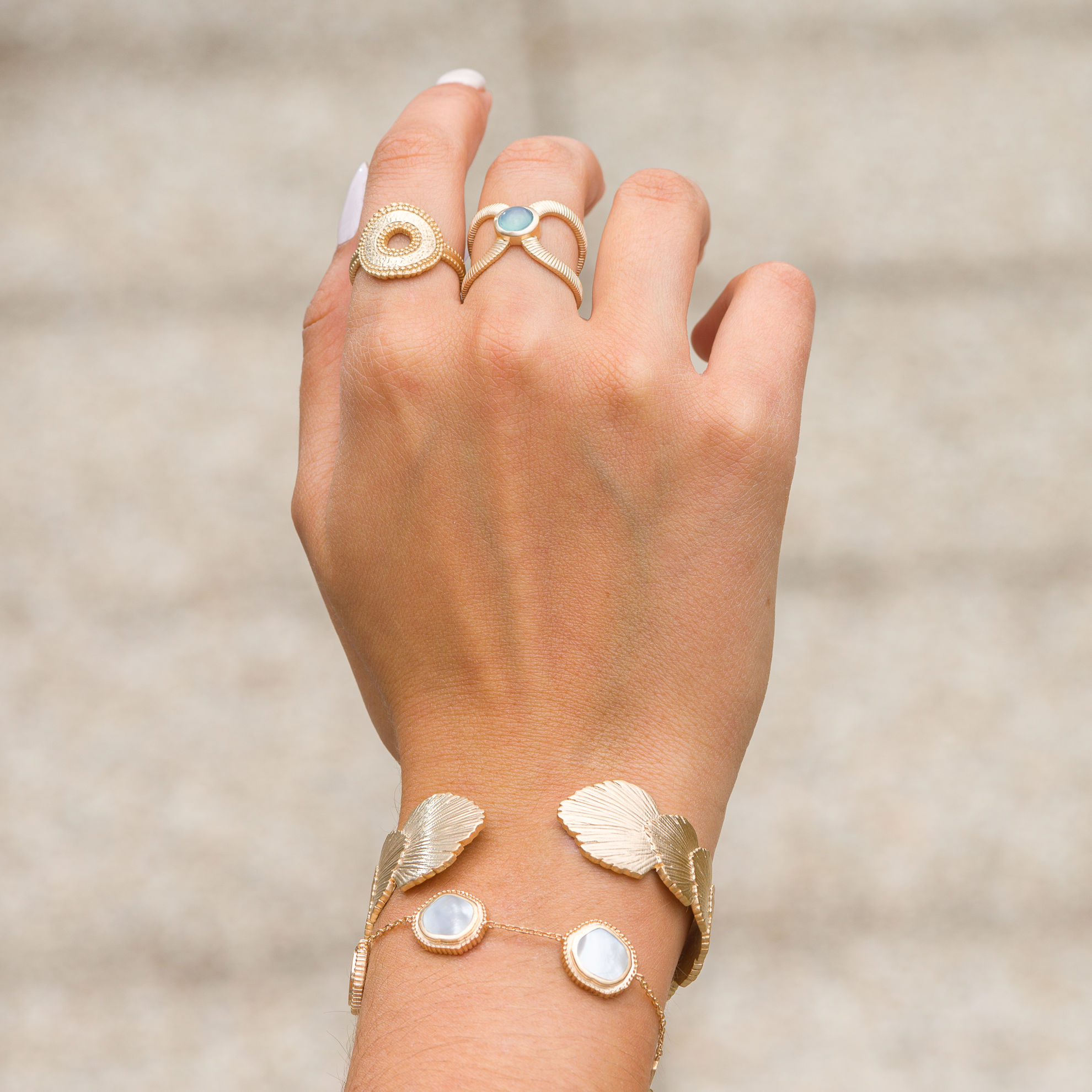 Image de BRACELET NINA NACRE