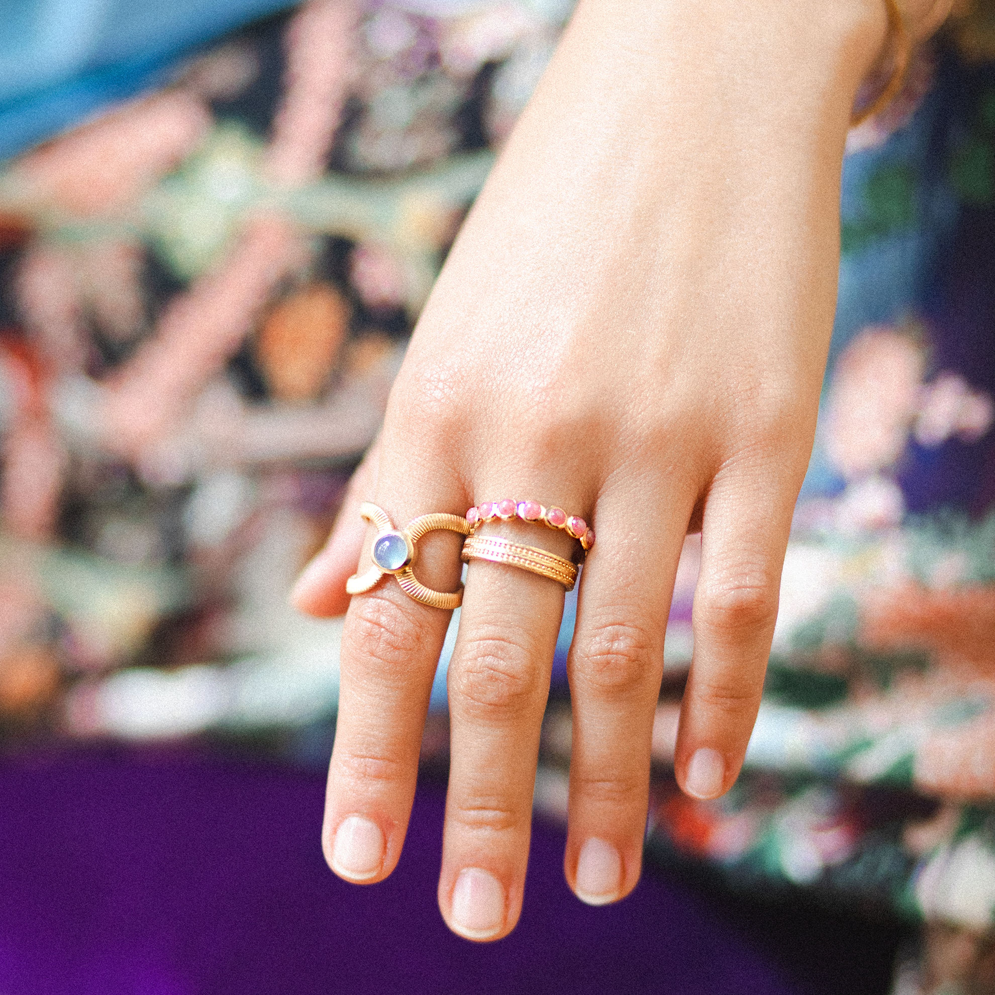 Image de BAGUE MIMI RHODONITE