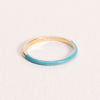 Image de BAGUE SERENA LAQUE BLEUE