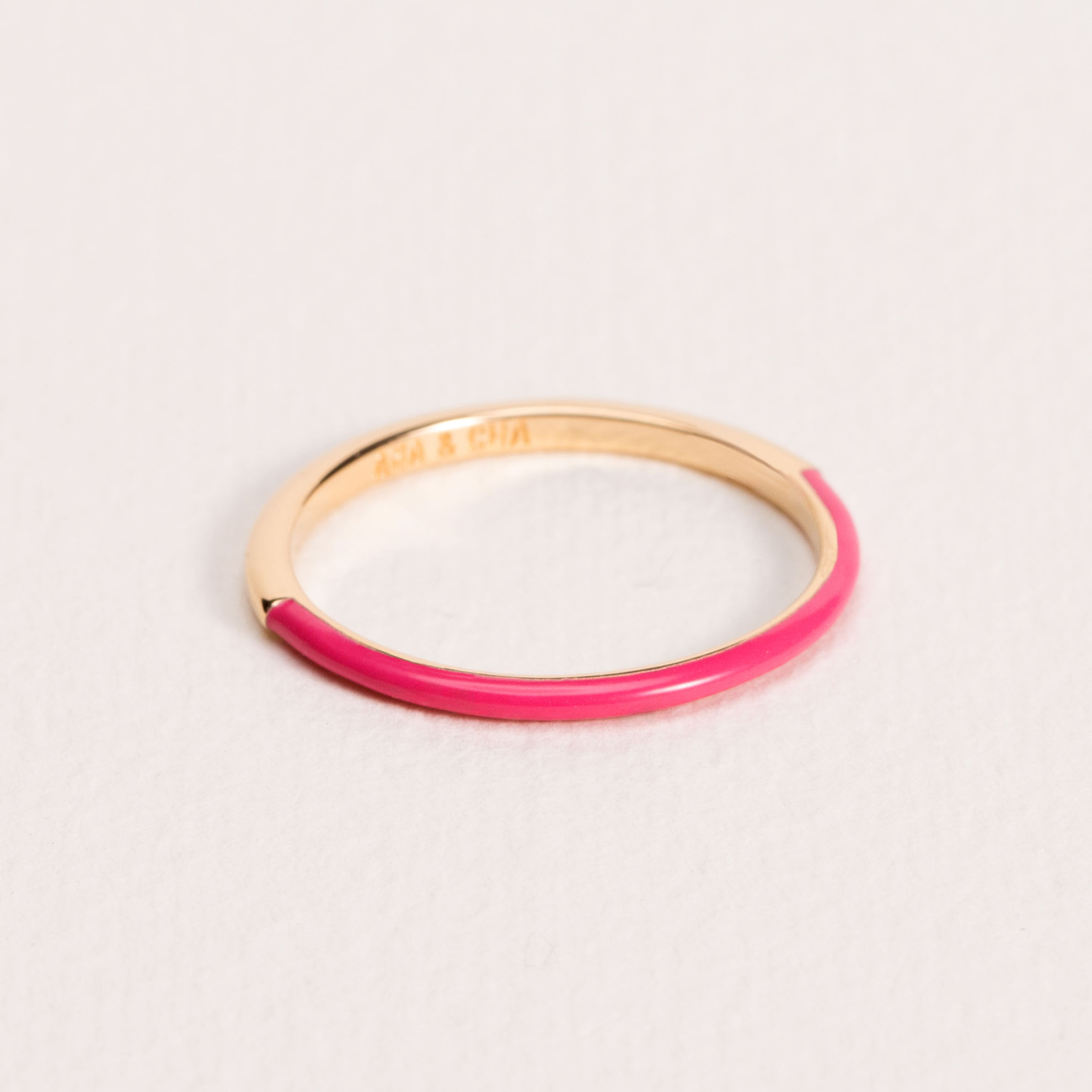 Image de BAGUE SERENA LAQUE ROSE