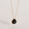 Image de COLLIER ISAURE AGATE NOIRE