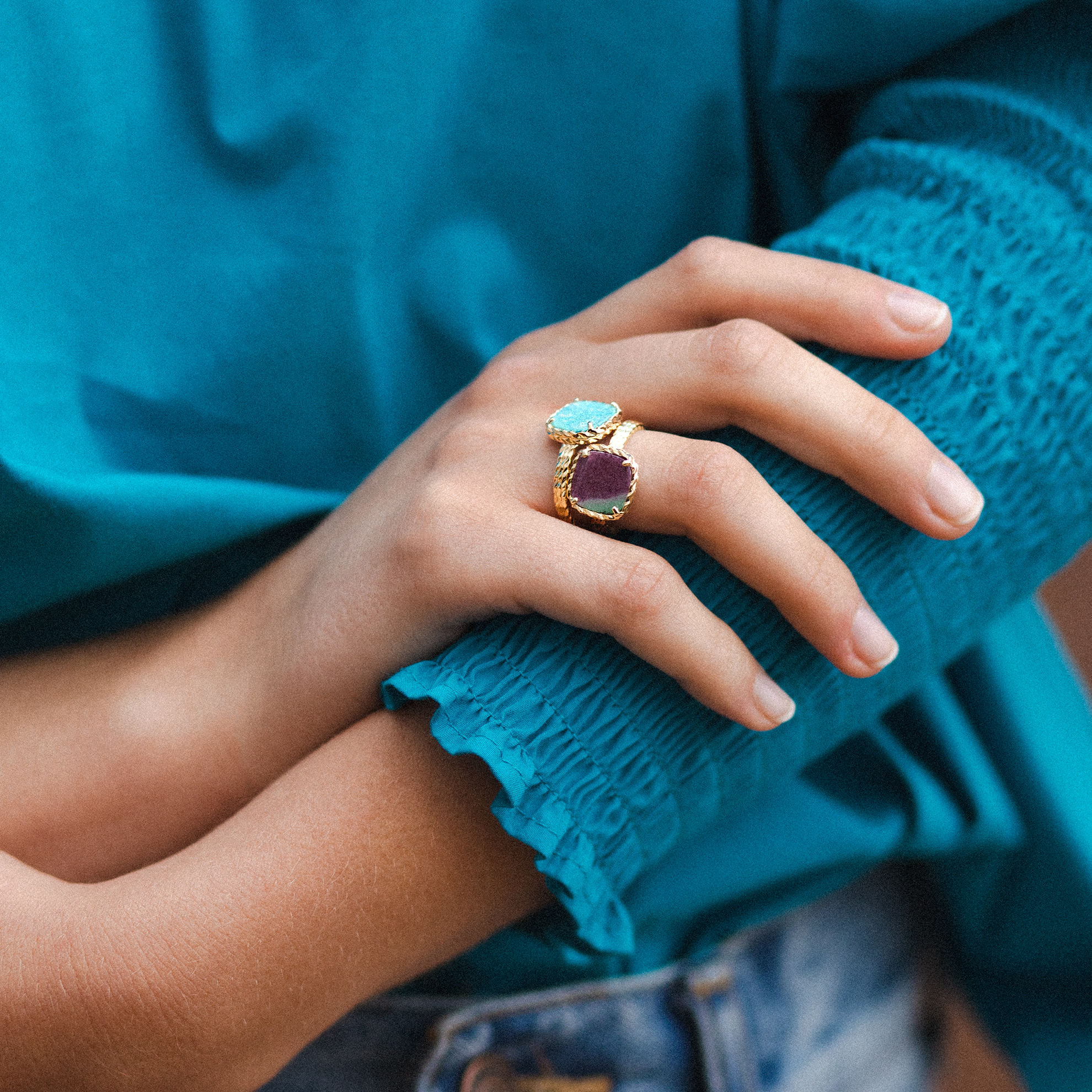 Image de BAGUE KIARA AMAZONITE